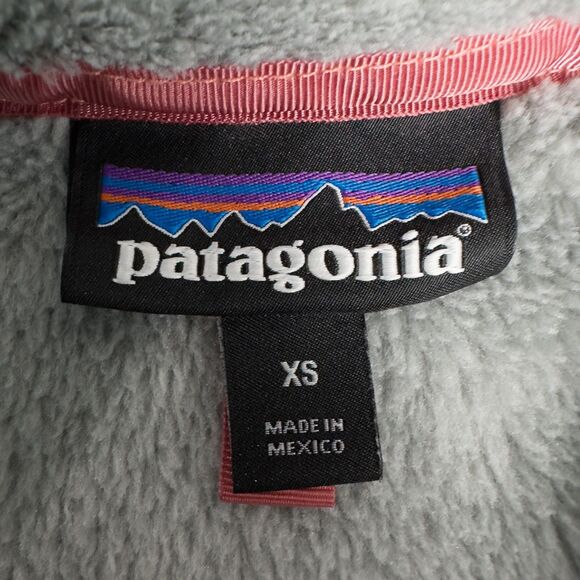 Patagonia Re-Tool Snap-T Pullover Fleece Womens XS Gray Pink Gorpcore 25443 - Picture 3 of 16